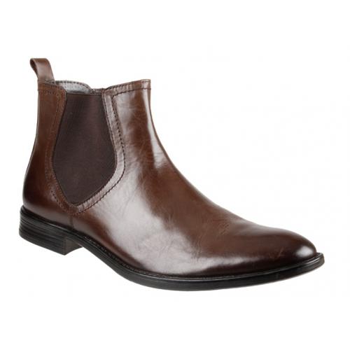 Giorgio Brutini "Dumont" Dark Brown Leather Boots 24899